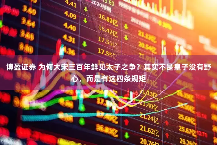 博盈证券 为何大宋三百年鲜见太子之争？其实不是皇子没有野心，而是有这四条规矩