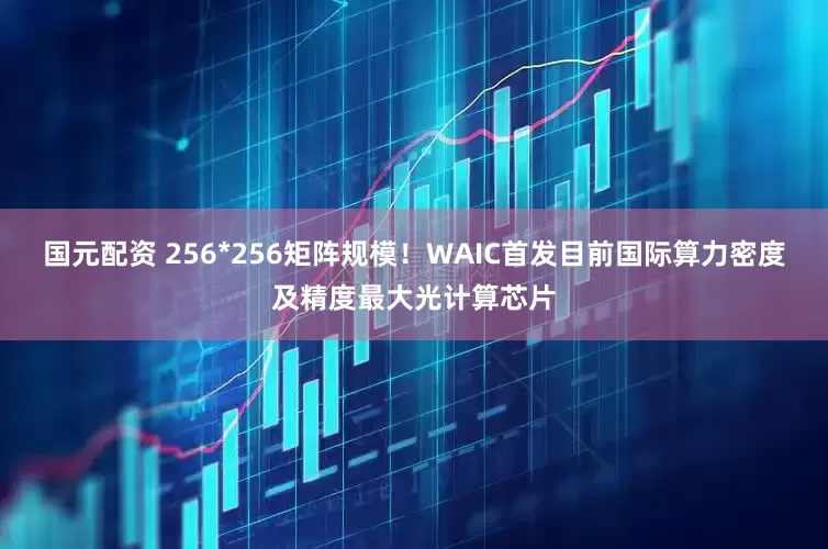 国元配资 256*256矩阵规模！WAIC首发目前国际算力密度及精度最大光计算芯片